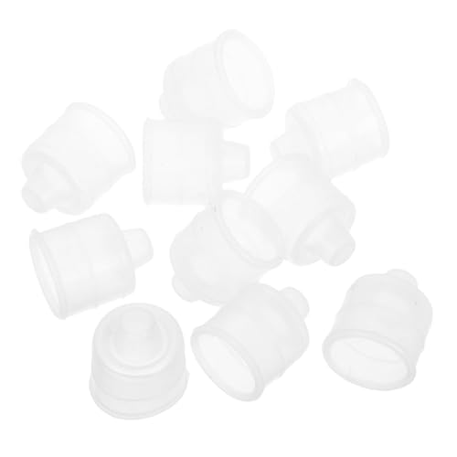 DOITOOL 10 piezas de juntas de silicona para ollas a presión, anillos de sellado para cocinas eléctricas, piezas de repuesto fáciles de instalar, rendimiento óptimo de sellado, compatibles con ollas a presión miniatura 1