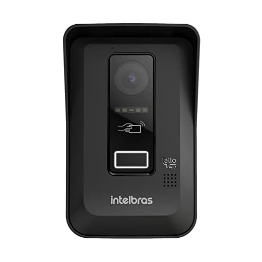 Módulo Externo de Vídeo Porteiro Allo wT7 Prata Intelbras