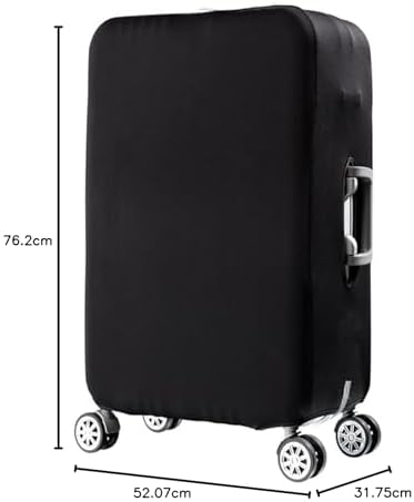 Elastische Bagagehoes Voor 18-32 Inch Koffers - Bescherm Je Bagage Met Wasbare Polyester Trolleyhoes