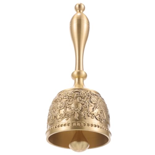 TOPBATHY Campanilla De Mano De Sonido Fuerte para Decoración del Hogar y Uso Escolar