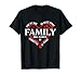 Family Will Always Be Connected By Heart Family Reunion T-Shirt