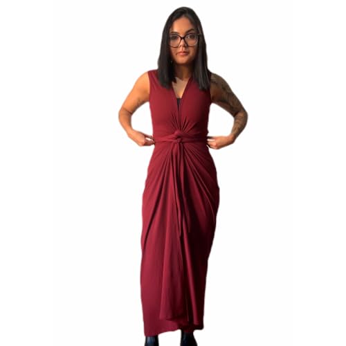 Vestido Elegante Festa dia a dia Canelado Fenda Verão Priemium (BR, Numérico, 42, 46, Regular, Regul