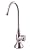 Watts Premier Top Mount Twist Air Gap Faucet with 3/8" Supply Tubing Connection for RO Reverse Osmosis Water Filtration Systems, Variable Flow Lever, Monitored Timer System, Brushed Nickel