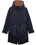 langer Parka-Schnitt mit Fishtail-Design