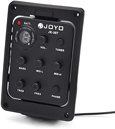 Angled view of JOYO JE-307 controls