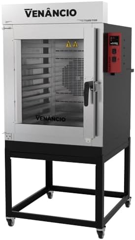 Forno Industrial Turbo Elétrico Venâncio Twister 8 Esteiras Exter...