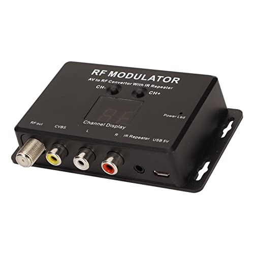 Modulador de TV AV para RF, modulador de RF, design de circuito PCB, porta USB, ampla faixa de frequ