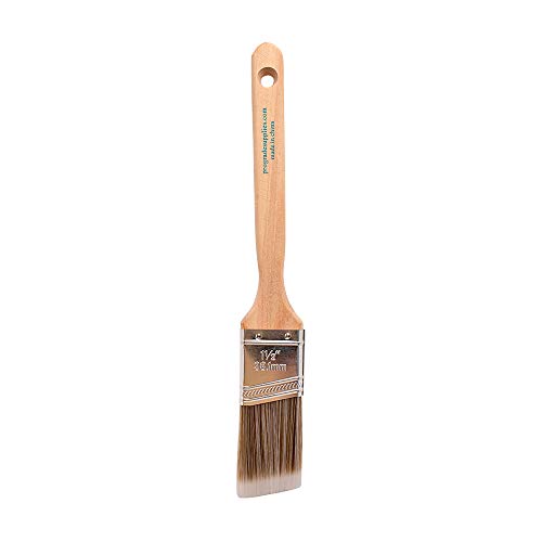 Pro Grade - Paint Brushes - 12Ea 1.5\" Angle Brushes