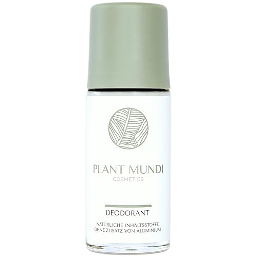 PLANT MUNDI – 100% natürliches Deo Roll-on ohne Aluminium & ohne Natron – für Damen & Herren – sensitiv für sensible Haut – Dermatest SEHR GUT