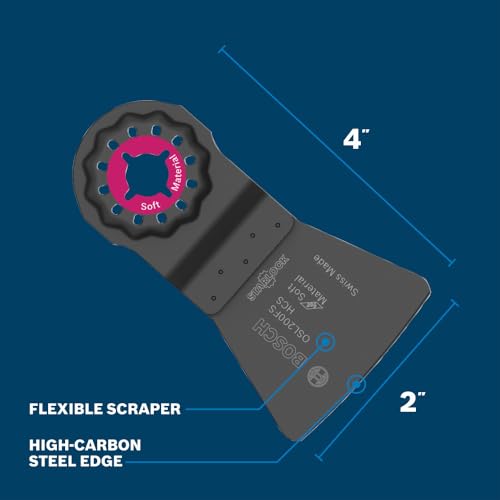 Bosch OSL200FS 2 in. Starlock Oscillating Multi Tool High-Carbon Steel Flex - image 3