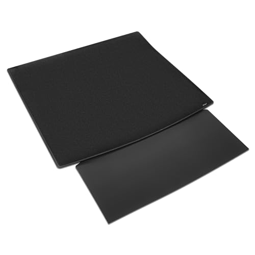 Tapis de coffre velours Tiguan 3 réversible Satinschwarz premium