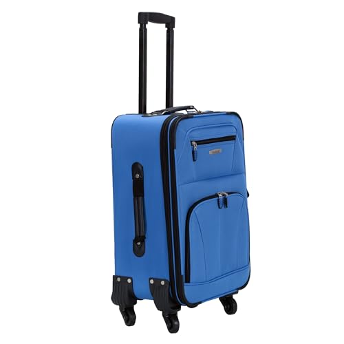 Image of Rockland Synthetic Blue Carry-On (F2281 Blue)