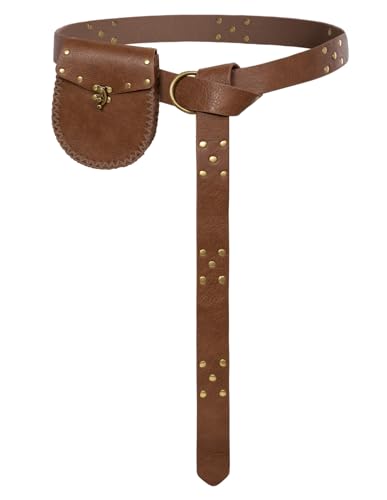 Scarlet Darkness Renaissance Belt Pouch Medieval Belts Pirate Viking Belt Renaissance Accessories