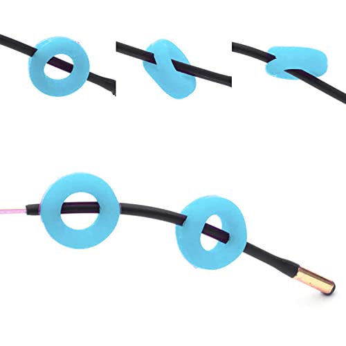 Enakshi 2 Pieces Glasses Ear Grips Round Ear Clips for Eyewear Children Adults Blue |Health & Beauty | Vision Care | Other Vision Care