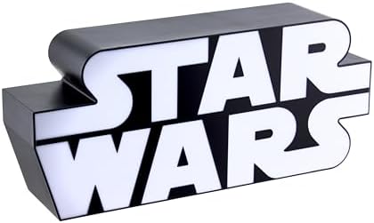 Star Wars Iconic Logo Light - Officially Licensed Merchandise & Memorabilia, Gifts for Boys & Men, Room Accessories, Desk Lamp | Paladone