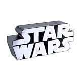 Paladone Star Wars Logo Light, Wall Mountable and Freestanding, Officially Licensed Disney Star Wars Merchandise - Star Wars Light Decor and Gifts for Men