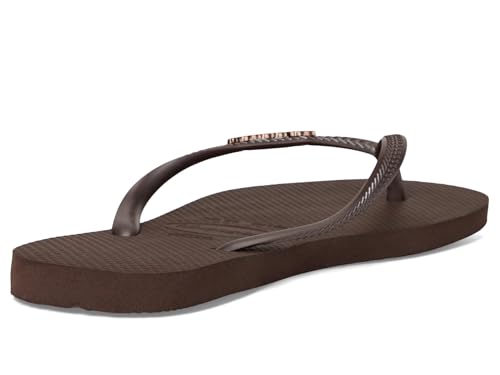 Image of Havaianas Women's Slim Metallic Logo Sandals