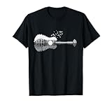 Guitar Lake Shadow Love Guitar Musician T-Shirt T-Shirt
