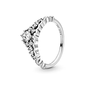 PANDORA Jewelry – Fairytale Tiara Cubic Zirconia Ring – Gift for Her – Sterling Silver