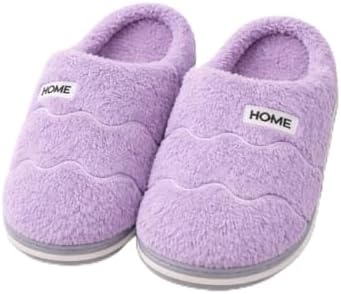 Pantufa Peluciada Interno Externo Macio Solado Pvc Antiderrapante Reforçado Alto Chinelo Masculino Feminino Unissex Home Confortável Aberto Veludo Forrada Nuvem Quente Inverno Sapatilha