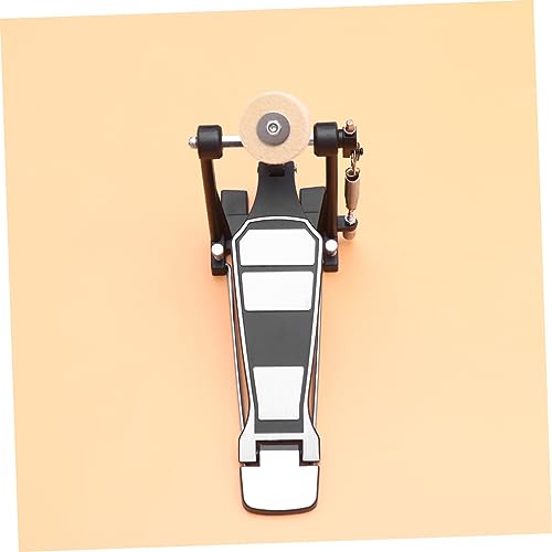 TOYANDONA Pedal metálico simple para bombo miniatura 2