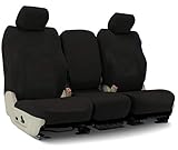 Tailored Seat Covers Poly Cotton Drill Black for 2016-2019 Honda Civic Coupe