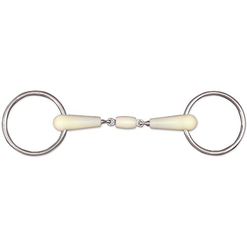 Happy Mouth Double Jointed Loose Ring w/ Roller Mouth Bit