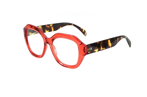Corpo-otto Lunettes de lecture Vogue Rouge - Tortue +2,50, Rouge-tortue, 2.5 Diottria – vue 3