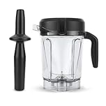 For Vitamix Blender Pitcher 64oz Low-Profile,Replacement for vitamix 750 container, 5000/5200/6300/7500/VM0158a/VM0197,For Vitamix-G Blender Container cup jar,with Tamper Tool Stick