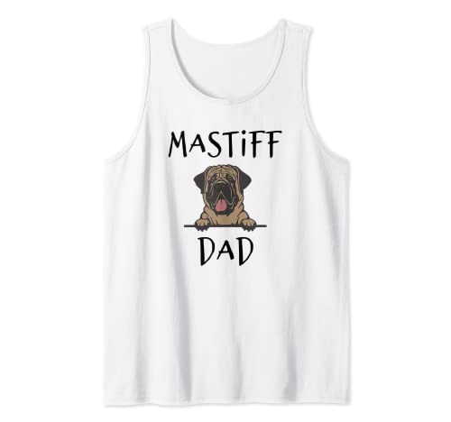 Hombre Mastín, Mastín Regalos Para Mastín Papá, Mastín Perro Papá Camiseta sin Mangas Hombre Mastín, Mastín Regalos Para Mastín Papá, Mastín Perro Papá Camiseta sin Mangas