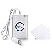 Produktbild NFC RFID Reader / Writer , Fydun ACR122U Berührungsloser IC Lesegerät Kartenleser Chip , Reader Schreiber 14443A / B + Kostenlose Software in Weiß