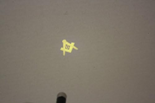 Mason Torch Light Keychain Masonic