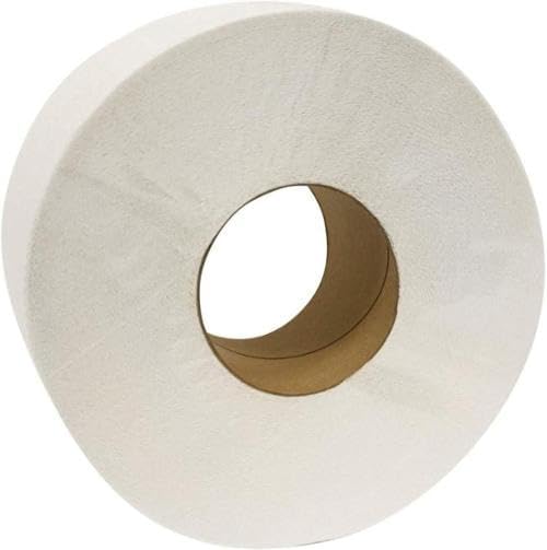 SaniNOW 2-Ply Jumbo Roll Tissue Industrial Strength 3.3″ x 1000 ft (12 rolls)