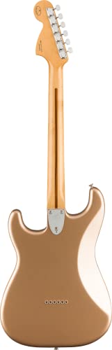 Fender Limited Edition Vintera ’70s Stratocaster Hardtail PF Firemist Gold – Guitare Électrique - Les Beatles, Paul McCartney, John Lennon, RIngo Starr, George Harrison Fender Limited Edition Vintera '70s Stratocaster Hardtail PF Firemist Gold - Guitare Électrique – Image 3