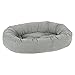 Bowsers Oyster Chenille Donut Dog Bed XS