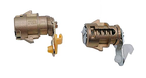 Door Lock Cylinder Set - Compatible With 89 91 92 Toyota Pickup 89 90 91 92 93 94 95 96 97 98 4Runner Dl-27; Dl-115 ; 69052-12210, 69051-12210, 69051-12270, 69052-12270, 69051-12220 #TOP5