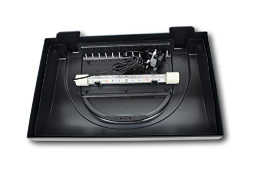 Diversa Aquarium with LED Lid - Professional Fish Tank - Real Glass, AQUARIUM WITH LED LID (25 Litre (40x25x25cm)) - Image 7