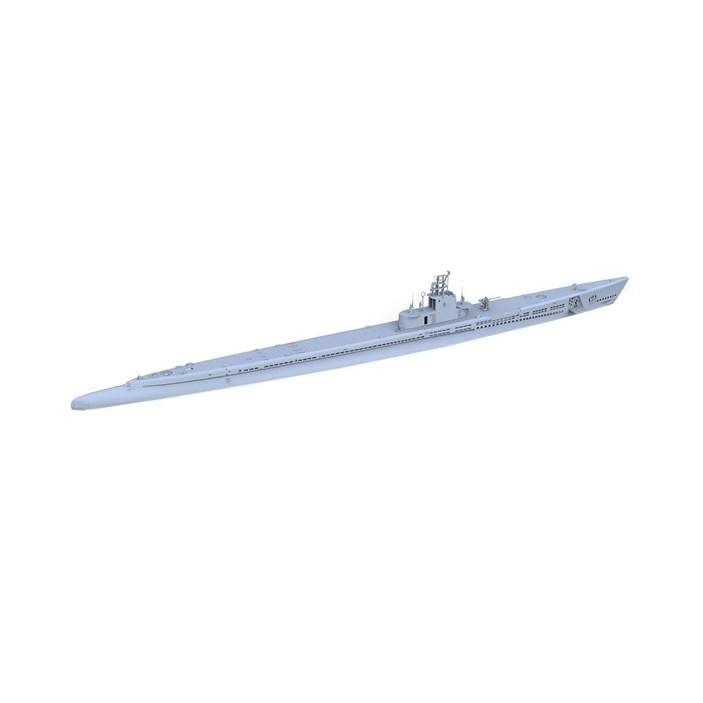 Niepomalowana łódź podwodna klasy Gato US Navy 1/144