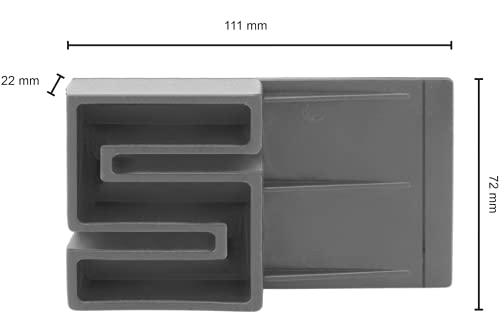 Schellenberg 16000 Rolladen-Schiebesicherung Rolladensicherung gegen Hochschieben 2 Stück (1 Paar)