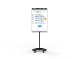 Legamaster paperboard Economy Triangle Mobile rond pied 12,5 kg, 68 x 105 cm