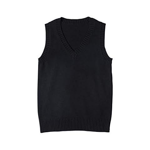 jinghuiyue Women's V Neck Sweater Vest Cover