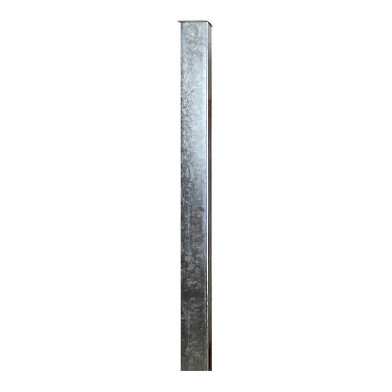 BAUER - Zaun- Torpfosten VZ, zum Einbetonieren, 80x80x3mm, L = 1700mm