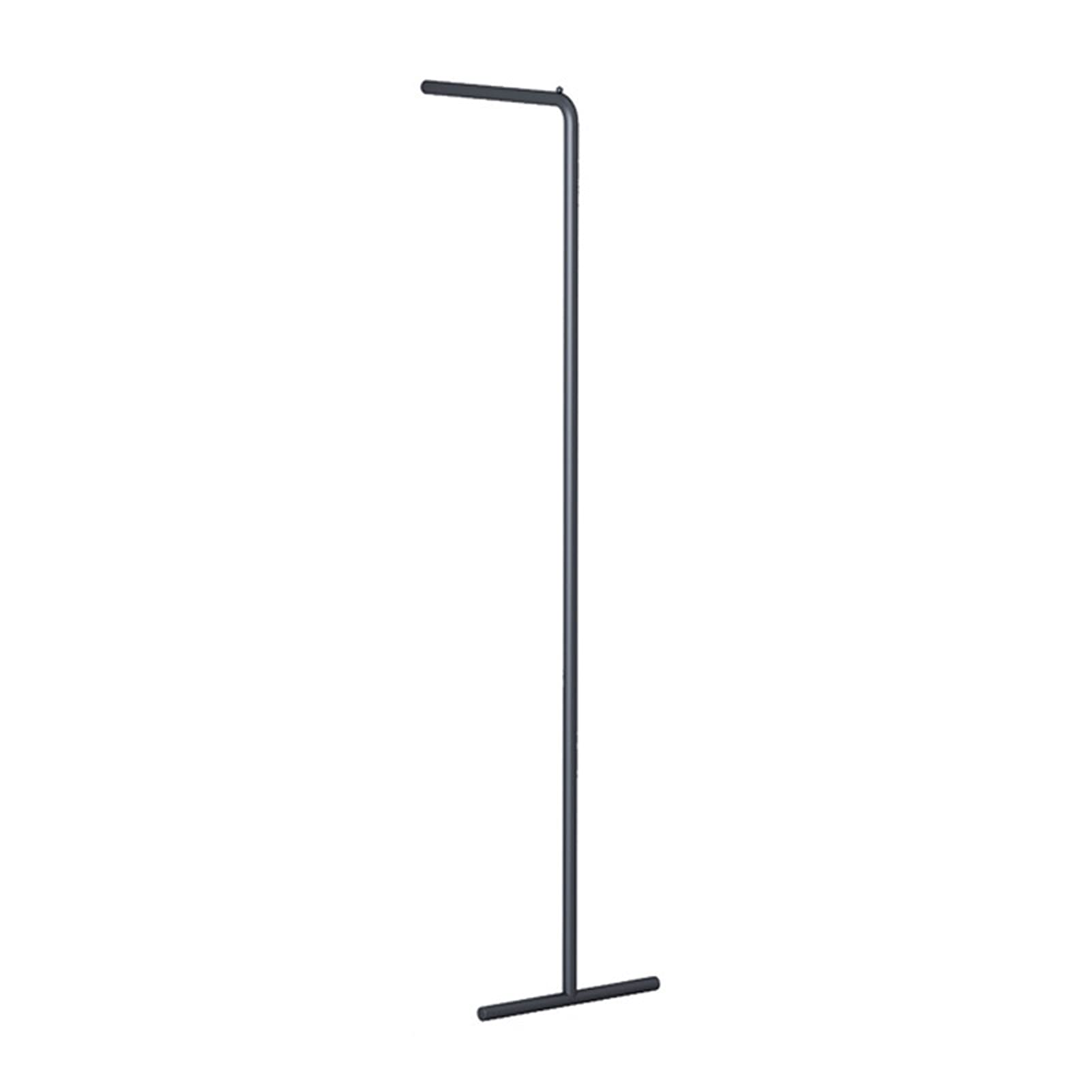 SaryEdge Clothing Rack Wall Metal Clothes Rails Rod Storage Racks Drying Garment Display For Home/Retail,Black-38x160cm,Black-38x160cm