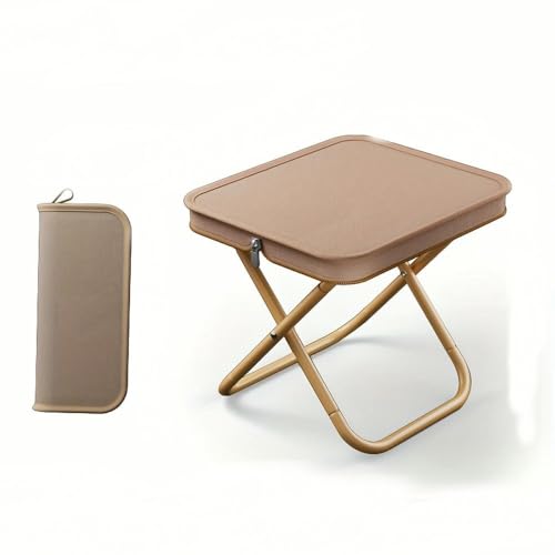 Tabouret de camping pliable en acier compact pour voyage et pêche - 2