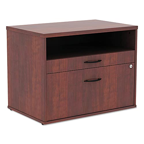 Alera Alels583020Mc Open Office Series 29.5 In. X 19.13 In. X 22.88 In. Low File Cabient Credenza - Medium Cherry #TOP16