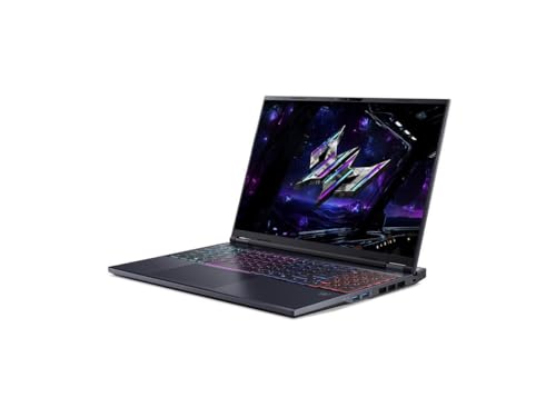 Image of Acer - 16.0 inch GeForce RTX 5070 Laptop GPU - Intel Core Ultra 7 255HX - 16GB (2 x 8GB) Memory - 1 TB PCIe SSD - Windows 11 Home Gaming Laptop - 240 Hz IPS (PHN16-73-7166)