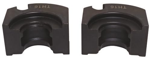SOMATHERM FOR YOU - Lot de Mâchoires Profil TH - Ø16-20-26-32 mm - Compatible avec Pince à Sertir - Noir - Pour Raccords Multicouche et Pince Radial | Sertissez tous vos diamètres de tube multicouche grâce à ce lot de mâchoires profil TH.