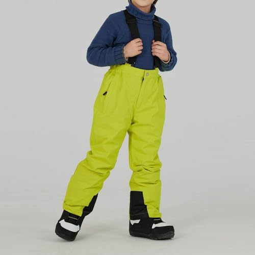 Boys Girls Snowboard Ski Pants with Detachable Suspenders Insulated Ski Pants Overalls Waterproof Snow Pants for Kids2