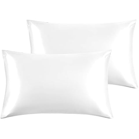 Yorkshire Bedding Satin Pillow Cases 2 Pack Cover