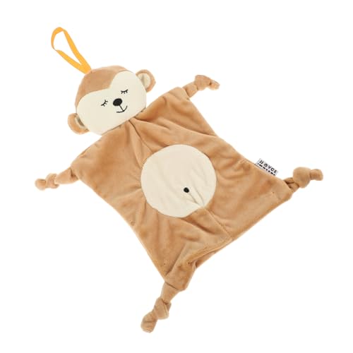 TOYANDONA ぬいぐるみのおもちゃ 生まれた りのウサギの タオル ぬいぐるみタオル ブランケットソフトなだめるタオル を慰める毛布 の噛むタオル ベビー用品 ピンク